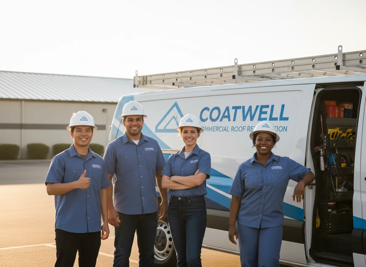 Commercial roof coating company in Valley Farms, AZ
